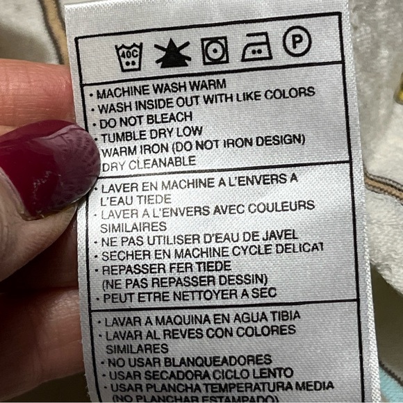 Tiger Woods Golf POLO Shirt beige Tan Blue Horizontal Striped Cotton mens
Medium - Picture 9 of 16